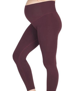 Comodidad personalizada, ropa de gimnasio de maternidad, mallas activas de tiro alto, <span class=keywords><strong>cobertura</strong></span> total <span class=keywords><strong>para</strong></span> <span class=keywords><strong>embarazadas</strong></span>, pantalones de yoga con bolsillo <span class=keywords><strong>para</strong></span> teléfono - Product Image 1