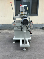 Machine de copie et de fraisage pour fenêtres, profilés PVC et aluminium, avec triple perçage manuel et fraisage pour portes et fenêtres