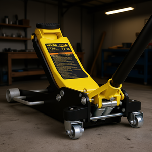 Cric hydraulique Vevor 2,5 tonnes à profil bas, en aluminium, à double pistons, hauteur minimale 3-3/4 pouces - Product Image 2