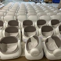 Bac à litière pour chat autonettoyant Robot automatique de nettoyage de litière pour chat avec contrôle APP de grande capacité pour plusieurs chats
