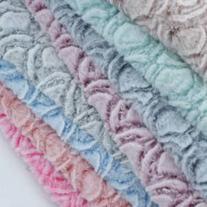 100 poliéster Frost Rabbit Fur tela pelo en relieve Textiles para el hogar sofás almohadas ropa de mujer zapatos de <span class=keywords><strong>hombre</strong></span> sombreros Juguetes - Product Image 1