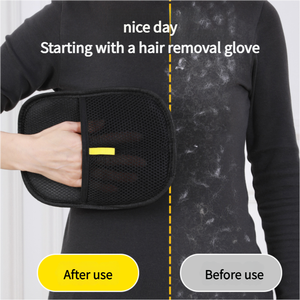 Enhanced <b>Pet</b> Care Gloves - Hair Removal <b>Brushes</b> for Cats and Dogs - Professional Hair Removal Gloves for Long and Short Hair - Product Image 3