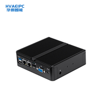 Nuevo Mini PC Industrial sin Ventilador, Doble LAN, Puertos RS232 RS485 COM, DDR4, SSD, Automatización, IoT Gateway
