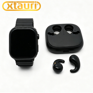 Montre connectée XTAURI avec réponse <span class=keywords><strong>WhatsApp</strong></span>, double paiement, navigation GPS, chargement sans fil, boîtier en alliage d'aluminium, autonomie de 7 jours - Product Image 1