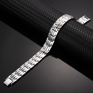 สร้อยข้อมือทองแดงแท้ 99.9% ลดราคาพิเศษ พร้อมแม่เหล็กสองแถว สไตล์คลาสสิก - Product Image 3