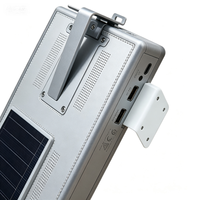 Lampadaire solaire extérieur le plus lumineux IP65, étanche, pour route, LED, alimenté par l'énergie solaire, éclairage paysager tout-en-un