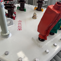 Transformador de Potencia Trifásico de 50/60Hz, Sellado Herméticamente, Lleno de Aceite, con Bobina de Aluminio y Cobre, Bajo Nivel de Ruido, Topología Boost, Wanbo-108