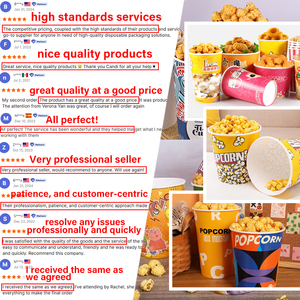 Vasos de Papel Biodegradables para Helado con <span class=keywords><strong>Tapa</strong></span>, Directo de Fábrica, Vasos Desechables para Helado OEM para Tiendas de Postres y Eventos Deportivos - Product Image 4