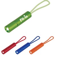 Porte-clés promotionnel avec logo personnalisé, lampe torche LED, mini porte-clés en aluminium, lampe torche à mousqueton, lampe torche LED, porte-clés lampe torche