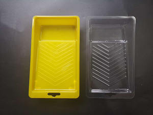 Bac à <span class=keywords><strong>peinture</strong></span> industriel en plastique durable avec cadre à dégagement rapide, <span class=keywords><strong>rouleau</strong></span> à <span class=keywords><strong>peinture</strong></span> à puits profond de 6 po et 9 po pour projets de <span class=keywords><strong>peinture</strong></span> murale et de <span class=keywords><strong>plafond</strong></span> DIY - Product Image 5