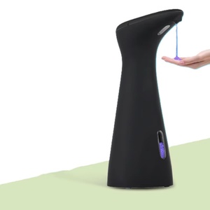 Dispensador de Jabón Automático Sin Contacto con Sensor, Color Negro Mate, Bomba de Manos Libres para Cocina o Baño - Product Image 1