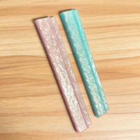 Support de table magnétique en acrylique style américain HQ, motif coquillage coloré, design festonné, épaisseur 5 mm, pour Mahjong – Vente chaude