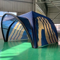 Tente de réception gonflable publicitaire extérieure en PVC imperméable sur mesure pour événements commerciaux