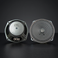 Haut-parleur audio 10W avec cadre métallique, aimant externe et cône en papier 119mm UTL UTLS11