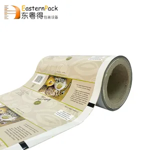 Custom Cheap Printed Snack Packing Film Bopp Cpp Pe Opp PET Moisture Proof Plastic Food Packaging Roll Film
