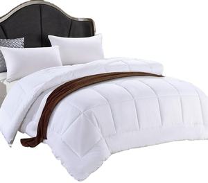 <strong>Super</strong> <strong>King</strong> Size Quilted Comforter Set All Season <strong>Duvet</strong> with GentleSoft Alternative Bedding Plain Pattern All Sizes Available - Product Image 2