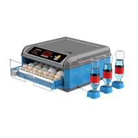 Incubateur d'œufs portable 12 œufs de petite taille, couveuse avec tiroir