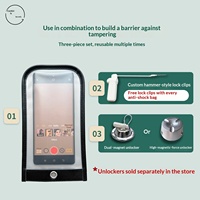 Sac de téléphone anti-espion en cuir entièrement fermé, avec logo personnalisé, anti-photographie – Offre Spéciale
