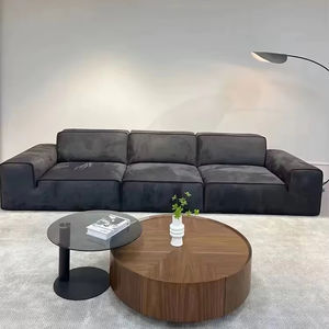 Canapé en tissu minimaliste pour salon, petit canapé en tissu pour appartement, villa, combinaison de canapés, emballage sous vide, canapé compressé - Product Image 1