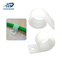 Clip de câble de type P, pince en plastique isolée, pince de câble épaisse pour la gestion des câbles