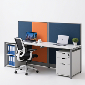 Nhà máy sản xuất máy trạm cao cấp OEM, giá gốc, bàn làm việc văn phòng, vách ngăn văn phòng sang trọng - Product Image 1