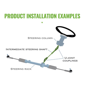 Fábrica <span class=keywords><strong>DEMA</strong></span> para Hyundai PORTER H100 Eje de dirección inferior 56850-4B000 Engranaje de dirección - Product Image 3