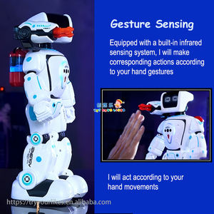 Robot Ibrido Idro-Elettrico EPT Rc con Luci e Musica, Giocattolo Educativo in Plastica per Bambini con Rilevamento Intelligente dei Gesti - Product Image 2