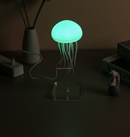 Nouvelles lampes à induction intelligentes à capteur, lampe méduse flottante rechargeable, lumière d'ambiance créative, jouets lumineux