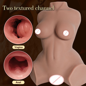 Muñecas de Medio Cuerpo Realistas <span class=keywords><strong>con</strong></span> Curvas y Busto Pronunciado, Control Manual, Sensación Real para Parejas, <span class=keywords><strong>Juguetes</strong></span> Sexuales para Adultos - Product Image 3