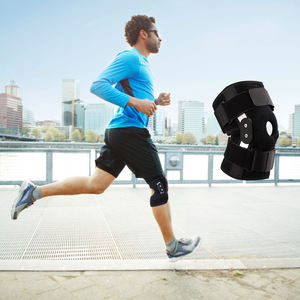 トリプルPlyネオプレン膝と肘パッドイモビライザー膝ブレーススタビライザーオートバイと重量挙げ用 - Product Image 6