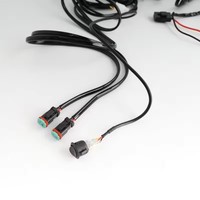 Offroad vente en gros relais fusible interrupteur DT Plug voiture barre lumineuse LED faisceau de câblage kits de câblage
