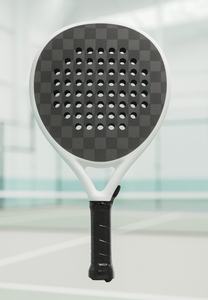 <span class=keywords><strong>Raquette</strong></span> de padel professionnelle légère en fibre de carbone 18K, personnalisable en usine, avec filet en polyester, forme diamant, pour 15-17 ans - Product Image 5