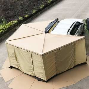 Tente latérale rétractable à ouverture rapide pour GMC <span class=keywords><strong>F150</strong></span> et Tacoma, avec toit rigide en forme d'éventail, fonctions d'enroulement et de verrouillage - Product Image 5