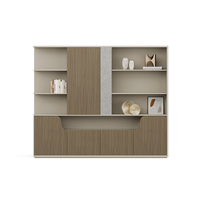 Meubles de bureau modernes pour dirigeants, bureau de direction convertible en forme de L, bureau en bois pour l'espace de travail du directeur