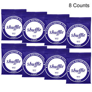 Ventes directes du fabricant de cordes de guitare folklorique avec alliage à haute teneur en carbone et perles <span class=keywords><strong>d</strong></span>'argent enveloppées de cuivre rouge - Product Image 2