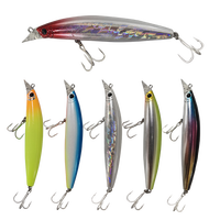 Leurre de pêche flottant LUTAC 100mm 13g Minnow rigide avec hameçon d'origine, appât artificiel pour eau douce et salée, OEM personnalisé, vente en gros