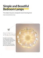 Lampu Plafon Logam Bentuk Awan Eropa Modern dengan Remote Control LED AC untuk Ruang Tamu
