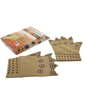 Anti-Artrit Parmaksız Sağlık Terapi Eldivenleri Bakır İçeren Artrit Eldivenleri, Kompresyon Terapisi, Kan Akışını Artırır - Product Image 1