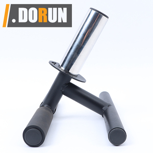 Barre Tib en acier pour l'entraînement des mollets et des tibias, équipement de fitness pour la salle de sport, charge maximale de 150 lb pour renforcer les mollets, les tibias et les muscles du bas du corps - Product Image 1