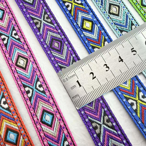 Nastro Decorativo Jacquard Intrecciato 13mm all'Ingrosso per Artigianato e Cucito - Product Image 3