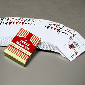 Tùy Chỉnh Lớn Phông Chữ PVC Texas Hold'em Chơi Thẻ Dày Không Thấm Nước Nhựa Poker Với Biểu Tượng Tùy Chỉnh Cho Trung Đông Trò Chơi - Product Image 5
