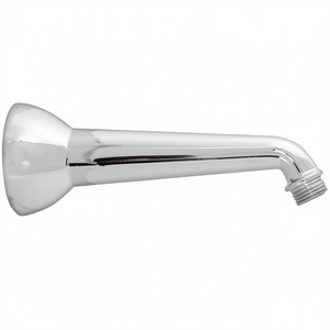 Brazo de ducha cromado Zama de 1/2 pulgada y 18,5 cm de longitud para accesorios de grifería de baño - Product Image 2