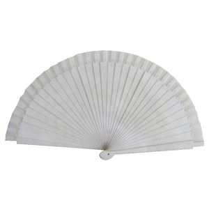 Ready Ship Solid Color Spanish Wood Folding Hand Fans Classical Women Painted New Year's Theme for Wedding Wall Hanging Bulk - Product Image 2