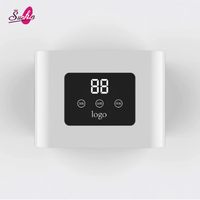 Lampe à ongles UV LED mini SUNKIN SK H8 de style japonais, portable, à capteur automatique, pour usage en salon, avec personnalisation du logo