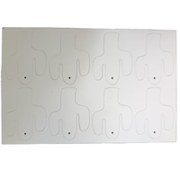 Vente en gros de papier feutre suspendu par sublimation en polyester A4 non coupé Désodorisant pour voiture Bougies vierges et accessoires de parfum
