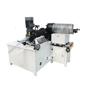 Penjualan harga rendah langsung dari pabrik mesin penggulung logam kontrol plc untuk filter dengan mesin pelubang