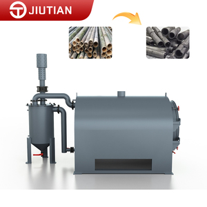 Высокопроизводительная горизонтальная печь для непрерывной обработки биомассы в угольную древесную щепу - Product Image 3