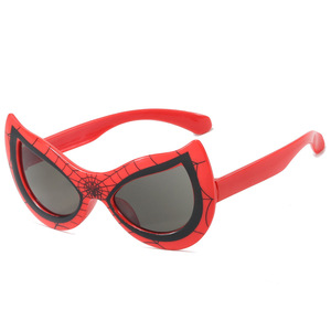 Lunettes de soleil Spiderman pour enfants, lunettes de soleil de dessin animé avec protection UV400 pour garçons, design cool en forme de toile d'araignée, lunettes pour enfants - Product Image 6