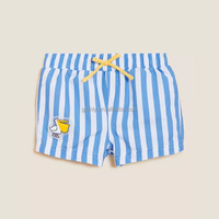 Short de bain d'été pour bébés garçons Happy Face Board Maillot de bain avec motif imprimé Ensemble de style bikini pour enfants Vente en gros MLY