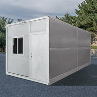 Dormoir Conteneur Modulaire Pliable Démontable Préfabriqué Portable de Luxe Moderne 10ft 20ft 40ft